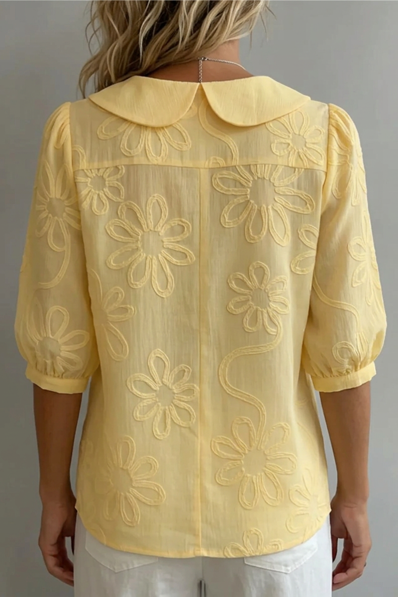 EDURNE™ | Blusa Exclusiva de Silueta Refinada