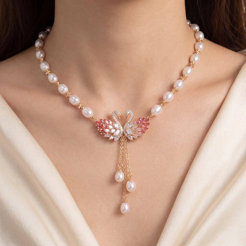 Amore™ | Collar de Flamencos de Cristal (2+1 GRATIS)