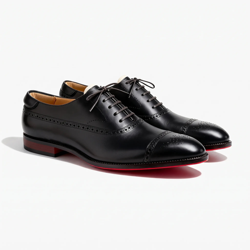 Oxford™ | Zapatos Brogue de Cuero
