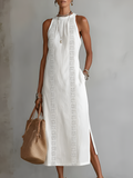 JIMENA™ | Vestido Midi Premium de Bordado Elegante
