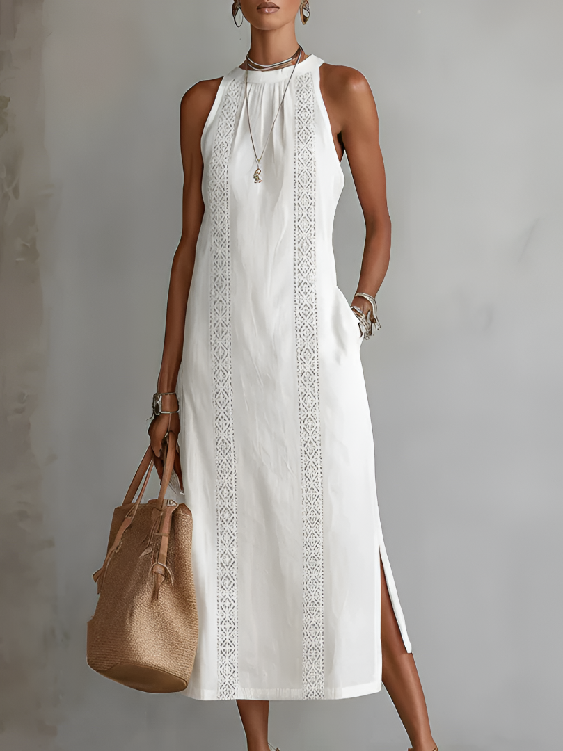 JIMENA™ | Vestido Midi Premium de Bordado Elegante