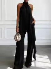 VIOLETA™ | Sophisticated Elegance Halter Set