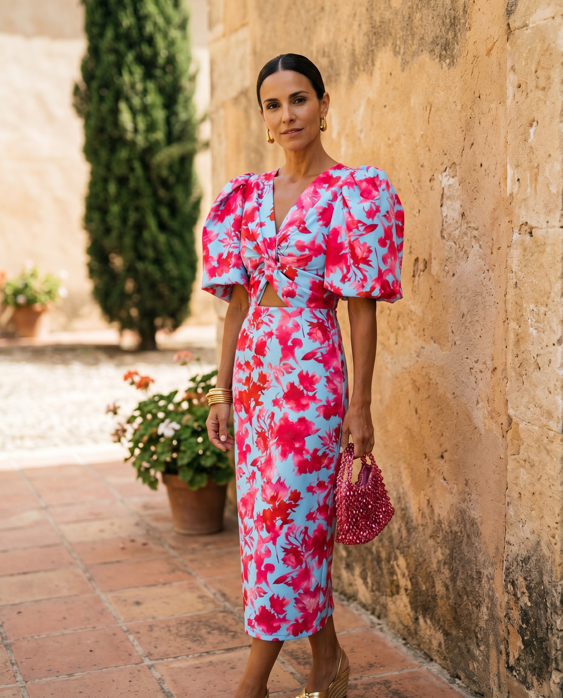 ELENA™ | Vestido Midi de Inspiración Italiana
