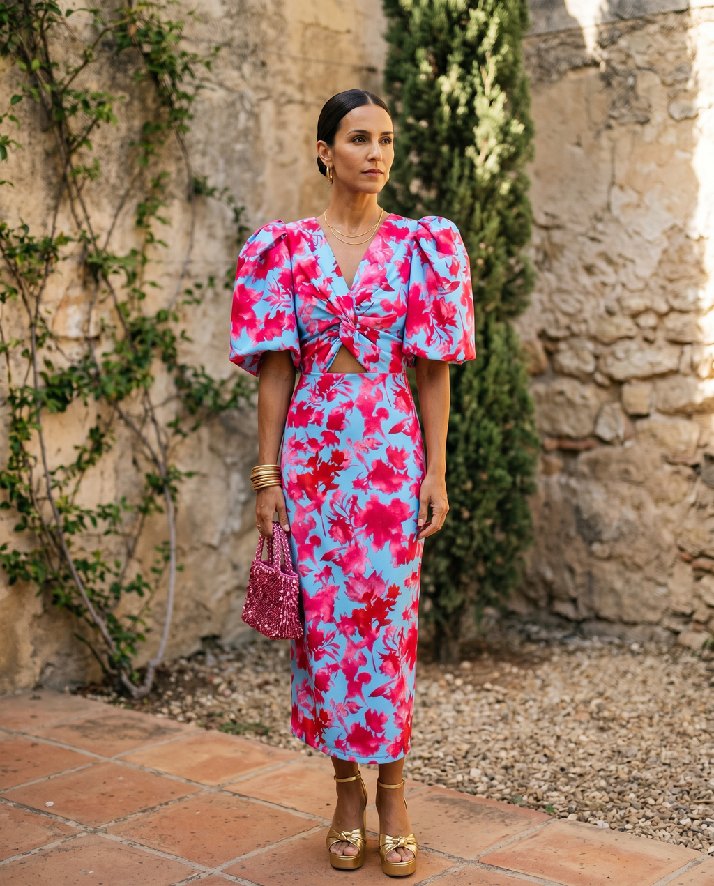 ELENA™ | Vestido Midi de Inspiración Italiana