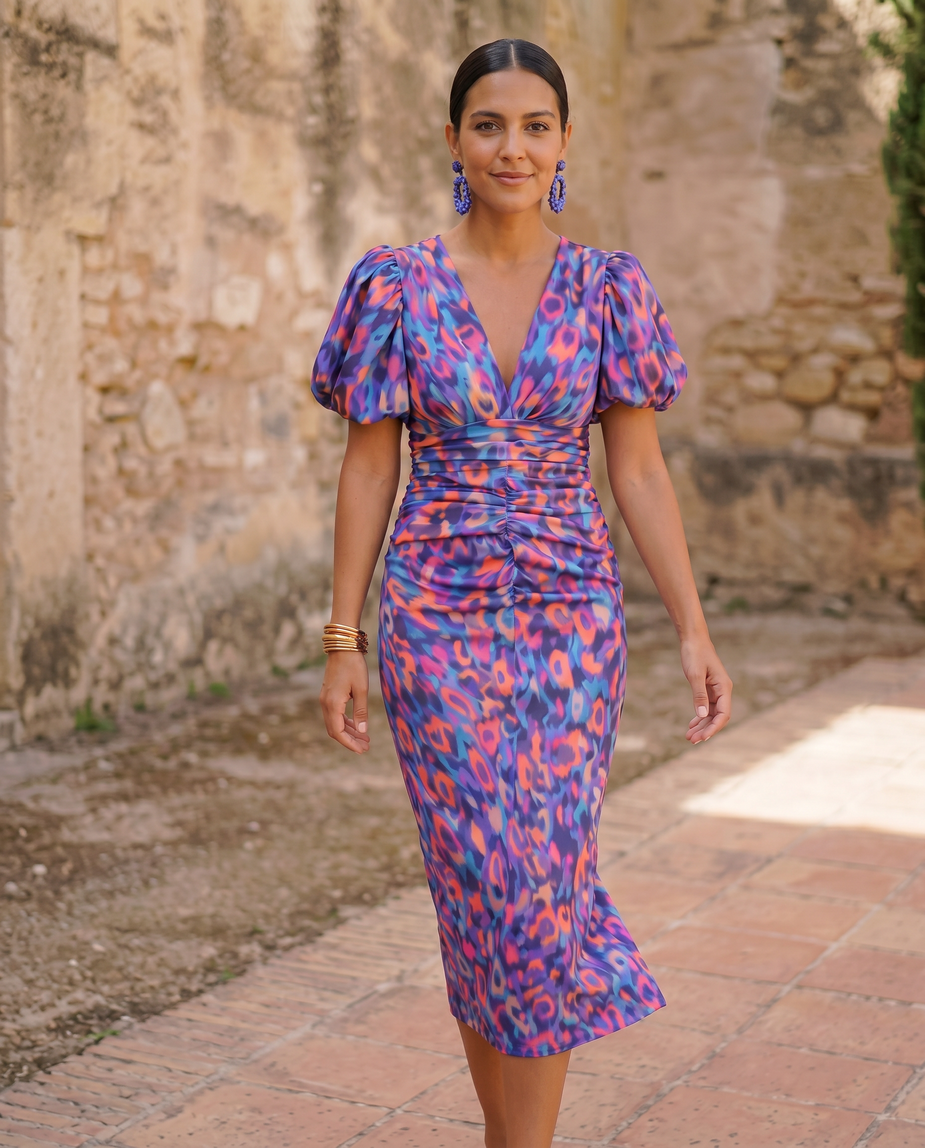 ELENA™ | Vestido Midi de Inspiración Italiana