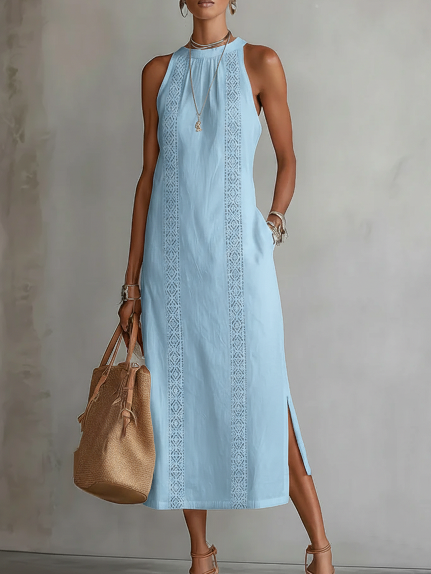 JIMENA™ | Vestido Midi Premium de Bordado Elegante