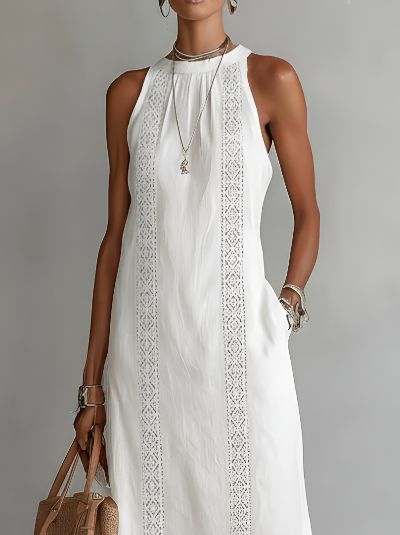 JIMENA™ | Vestido Midi Premium de Bordado Elegante