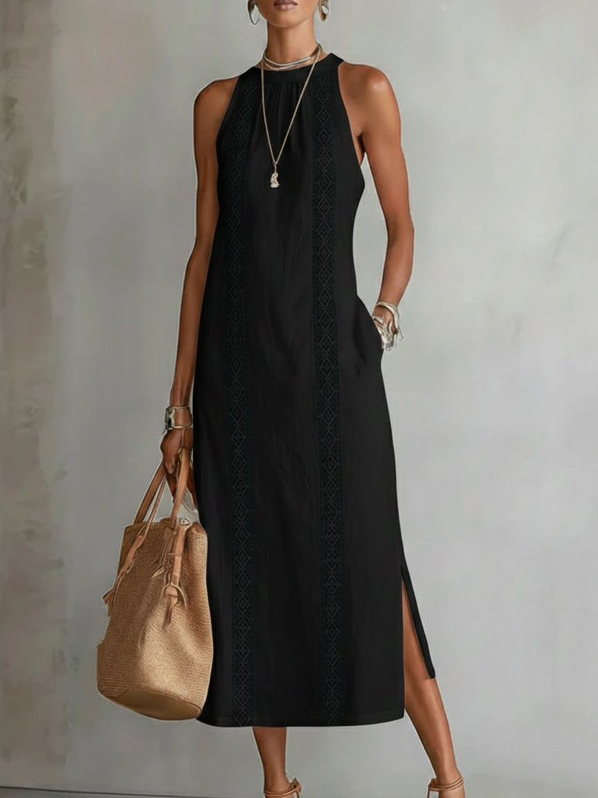 JIMENA™ | Vestido Midi Premium de Bordado Elegante