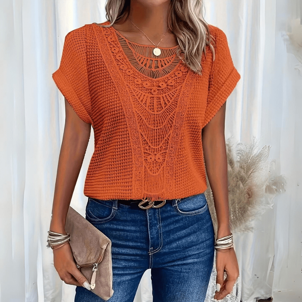 SOFÍA™ | Top de Encaje y Elegancia Atemporal