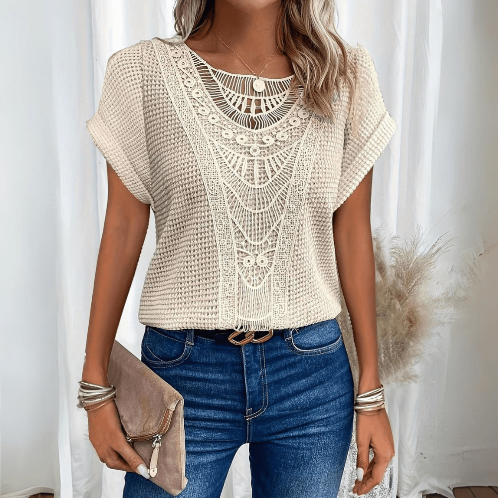 SOFÍA™ | Top de Encaje y Elegancia Atemporal