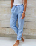 IRIS™ | Leichte Leinenhose im mediterranen Stil