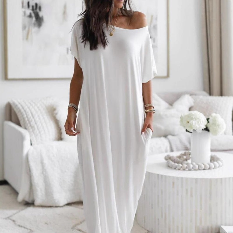 AMALIA™ | Premium langes Kleid mit Taschen