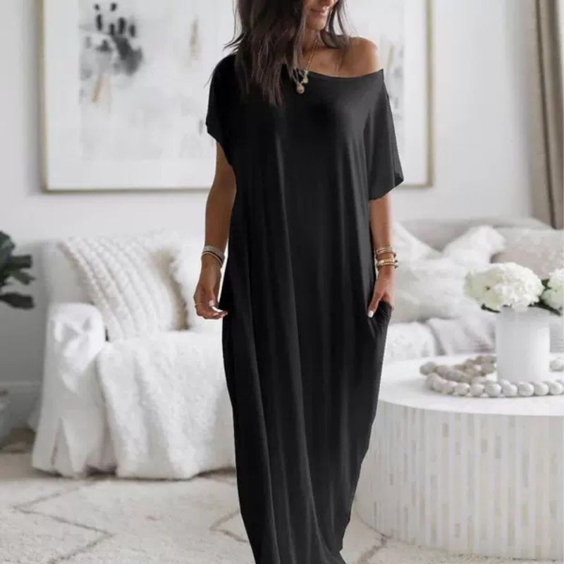 AMALIA™ | Premium langes Kleid mit Taschen