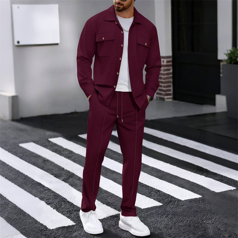 HÉCTOR™ | Conjunto de Punto de Lujo con Corte Amplio y Diseño Exclusivo