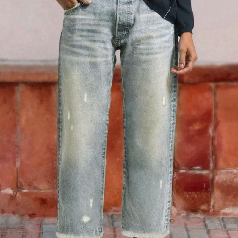 SELENA™ | Cropped-Jeans im Vintage-Look