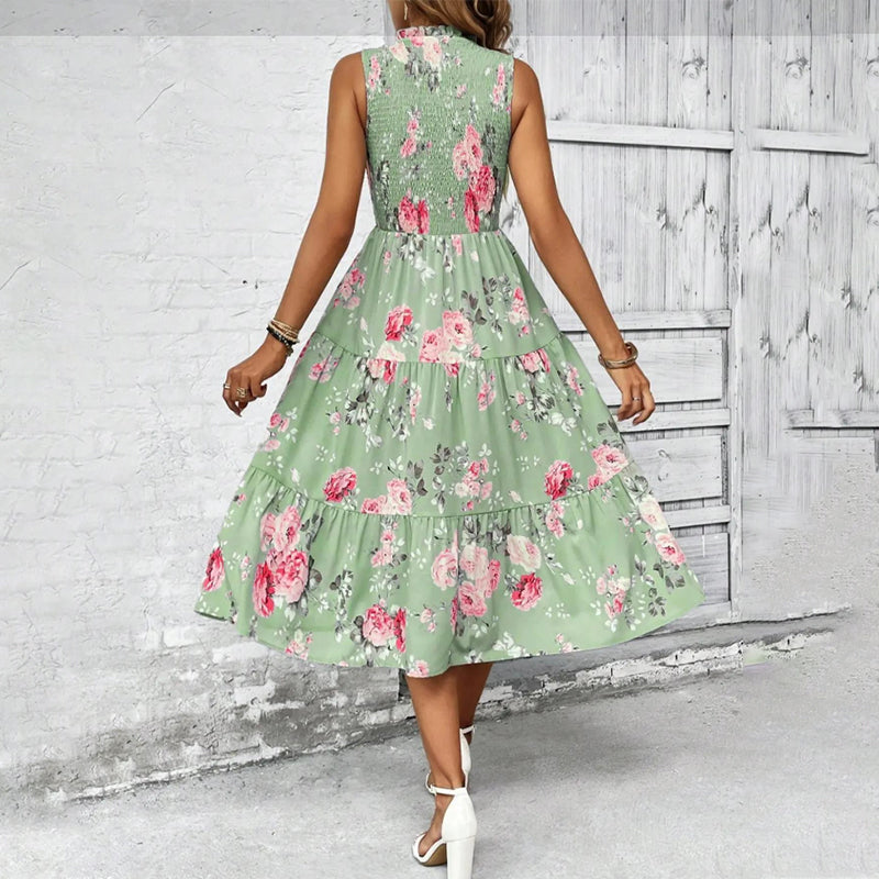LUCIANA™ | Vestido Fluido de Verano Premium