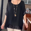 ÉLARA™ | Edle Bluse mit subtilem Glanz und perfektem Fall