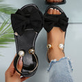 Alma™ | Sandalias elegantes con detalle de perlas y cierre al tobillo