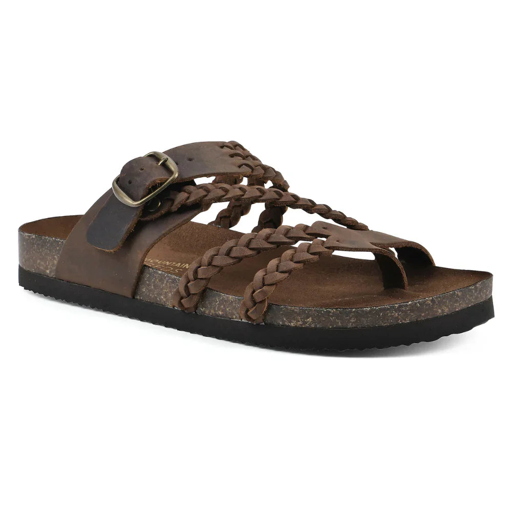 LORENA™ | Sandalias Ortopédicas de Cuero Trenzado